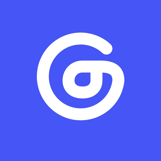 The Documented: At Work app icon, a white spiral @ on periwinkle